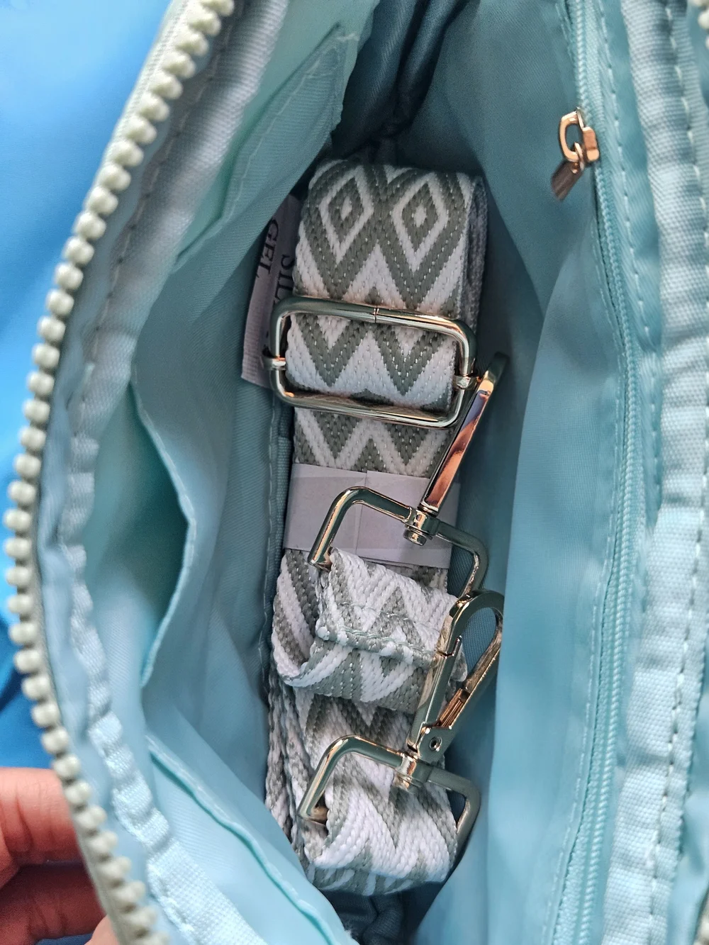 Crossbody Bags for Women Cross Body Purse with Guitar Strap Lightweight Puffer